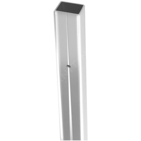 Polysan Zoom Line - Profil d’élargissement 20 mm, hauteur 1900 mm, pour profil pivotant mural, chrome ZL920