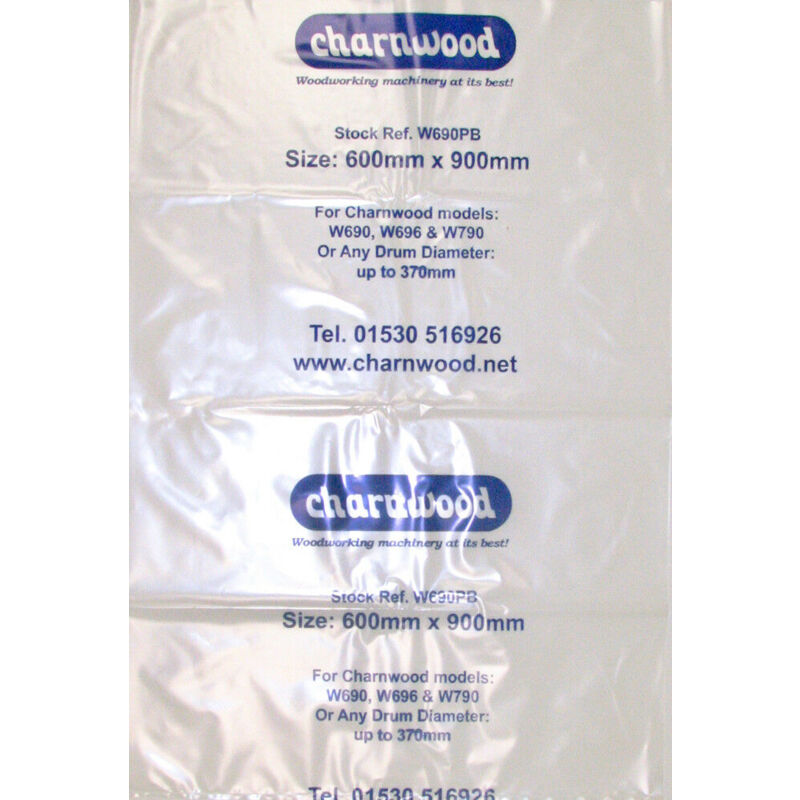 Polythene Collection Bag 24'' x 36'', pack of 10 W690PB