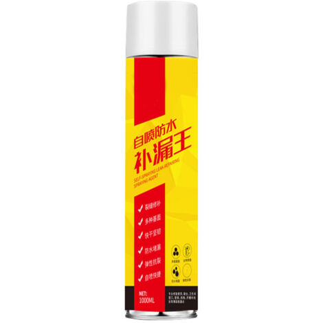 Polyurethan-Dachdichtschaum – wasserdicht und reparierend – 1000 ml, weiß