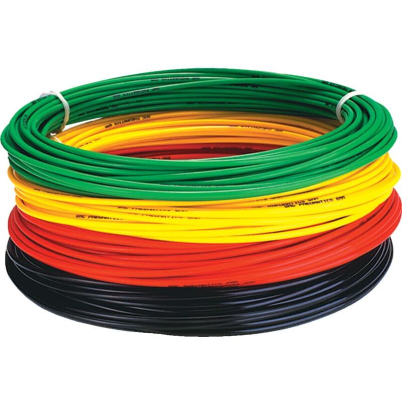 SMC TU0604R-20 Polyurethane Tubing - Red 6MM X 20M