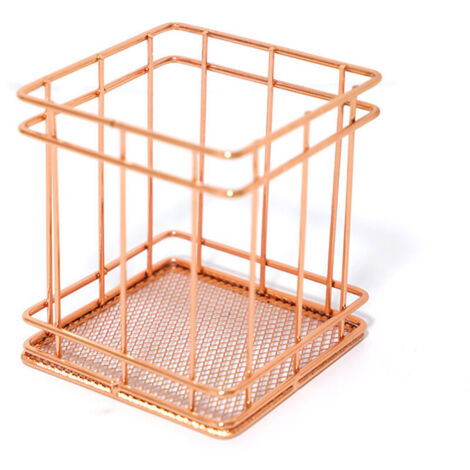 Polyvalent Porte-Crayons En Métal, Rangement De Brosse Cosmétique, Créatif Accessoires De Bureau Pour Maisons, Dortoirs
