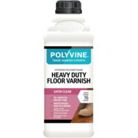 Polyvine - Heavy Duty Floor Varnish - 1 LITRE