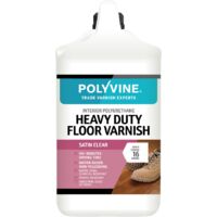 Polyvine - Heavy Duty Floor Varnish - 4 LITRE