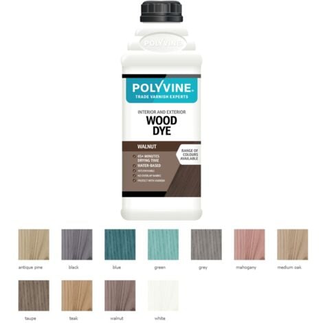 Polyvine Wood Colour For Hardwood And Softwood All Colours Stocked 500ml
