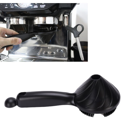 [POM] Cepillo de limpieza para grupos de café de 58 mm con cerdas suaves y mango ergonómico
