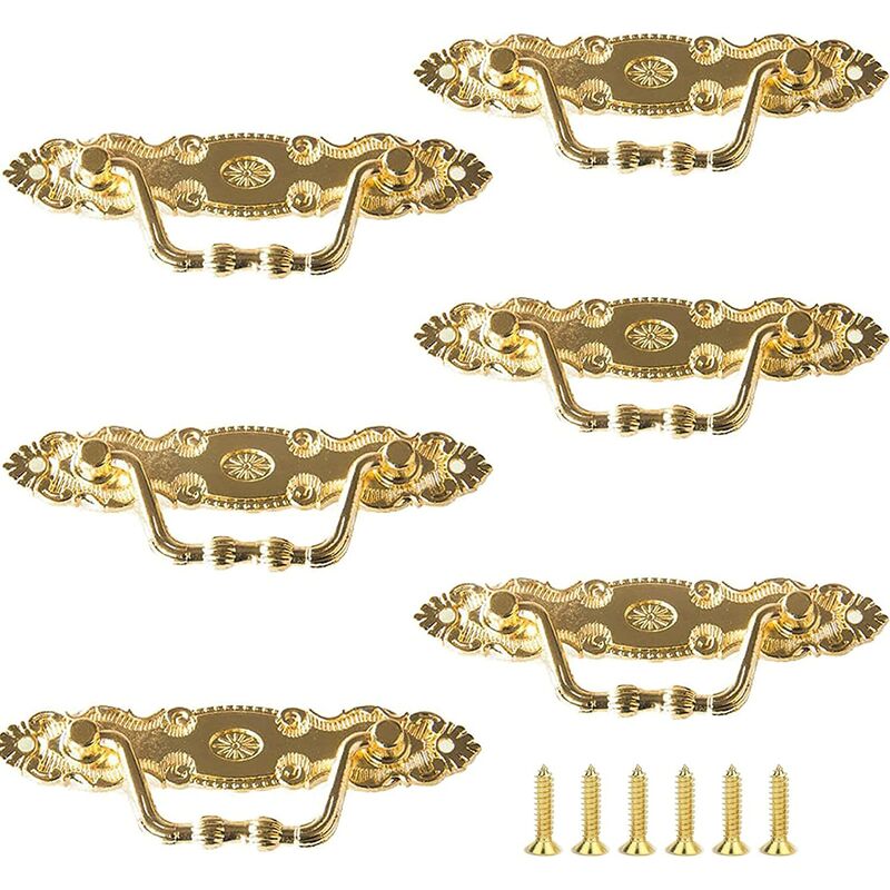 Pomelli e Maniglie per Mobili, 6 Pezzi Maniglie