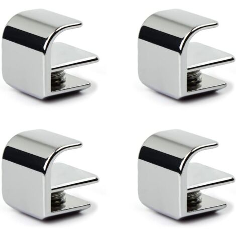 Pomelli per porte doccia KZQ Pieces, morsetti per vetro che tengono vetri spessi da 3 a 6 mm, maniglia per box doccia per porte doccia, porte in vetro, porte scorrevoli, senza foratura