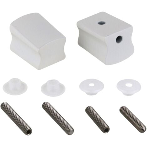 Pomelli ricambio per box doccia Samo newcee RIC904  Bianco