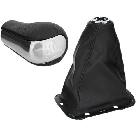 @@@@@ POMELLO + CUFFIE - Toyota Avensis II 03-09 Pomello cambio a 5 marce + cuffia leva cambio 2 pezzi SET