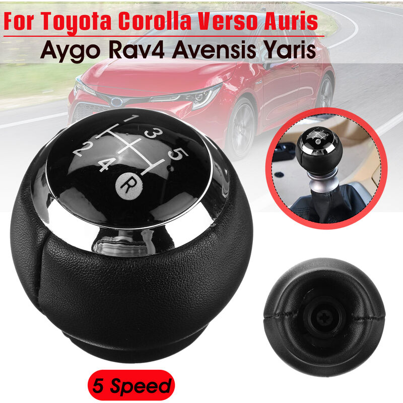 Image of Pomello del cambio a 5 marce per Toyota Corolla Verso Auris Aygo Yaris