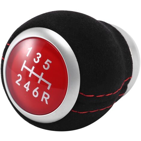 Pomello Leva Cambio Alfa Giulietta - Argento Satinato 6 Marce | Per Modelli Dal 2010 - Foto 9