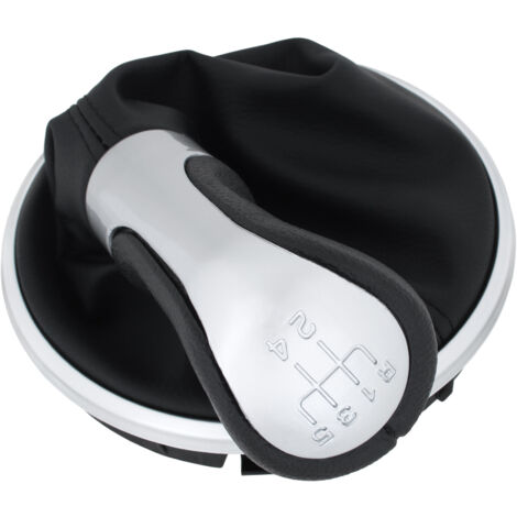 Pomello del cambio Skoda Fabia II 07-12 CROMATO + GUARNIZIONE