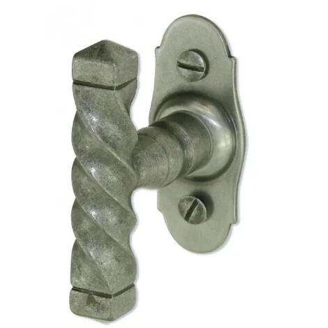 Maniglia Per Porta In Ferro Battuto 90mm - Per Interni Ed Esterni, Antiruggine E Sicura - Foto 4