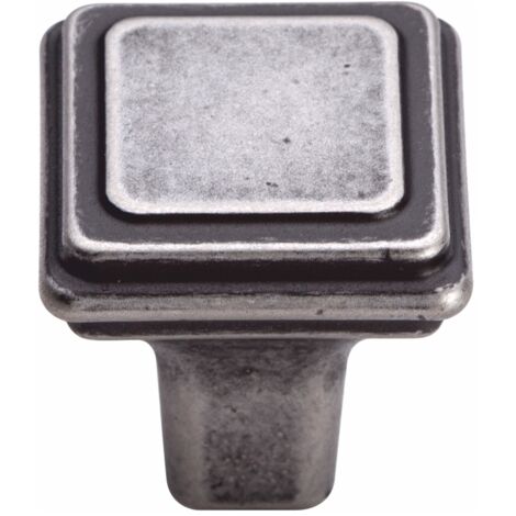 Pomello GR38, argento antico