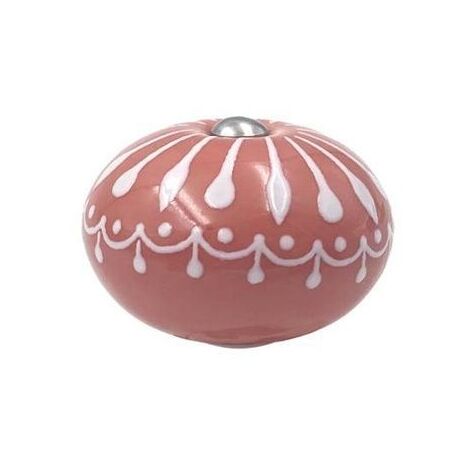 Pomello in Ceramica per Coperchio Incredibile Cocotte Cookut Rotondo Rosso - MJCP07