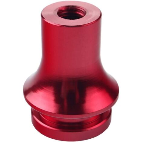 Pomello/leva del cambio manuale 12x1,25 con manicotto/adattatore protettivo (rosso)