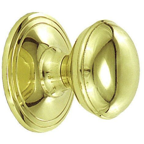 Pomello Liscio Lucido Oro 70x85 Ottone Lucido