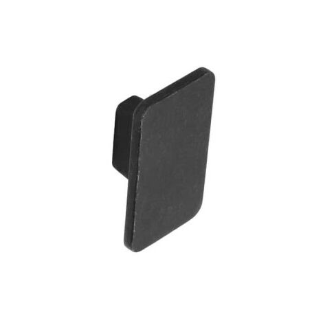 Pomello per mobili moderni SIRO Zamak - 58 x 33 mm - Ferro colorato spazzolato