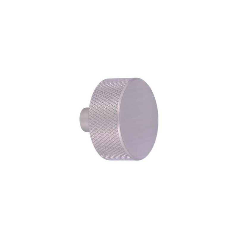 Image of Pomello per mobili SIRO Alluminio - 33 mm - acciaio inox opaco