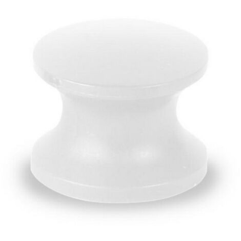 Pomello per Serratura d. 22 mm colore bianco