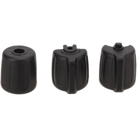 Pomello per volante auto Bnineteenteam, 3 pezzi, pomello di controllo volante multifunzione in ABS, codice 61319273656, ricambio per F20 F21 F30 F31 F34 F35 (nero)