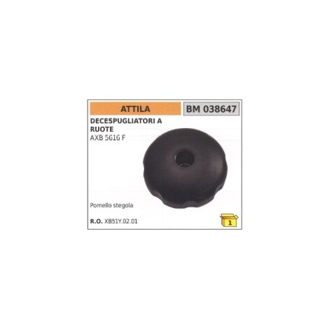 Pomello regolatore stegola ATTILA decespugliatore a ruote AXB5616F  XB51Y.02.01
