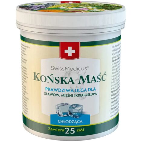 Pommade rafraîchissante pour chevaux 250 ml - Herbamedicus