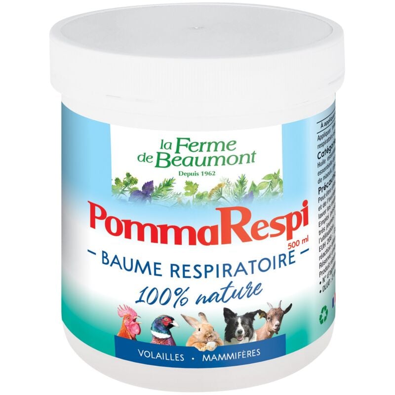 PommaRespi Baume respiratoire externe volailles, mammifères
