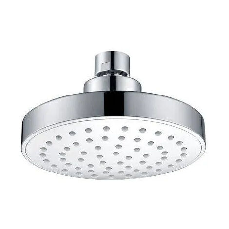 Pomme de douche 1 jet ABS Chromée diamètre 120 mm avec rotule