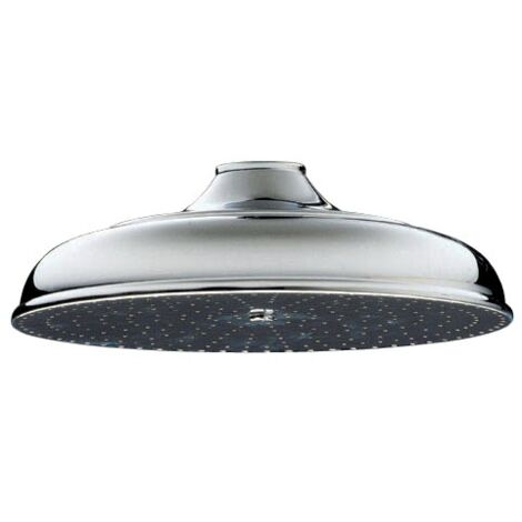 Nicoll – Pomme de douche chromée Ø80mm – Raccord femelle 15x21 – Installation rapide et facile – Pour salle de bain moderne