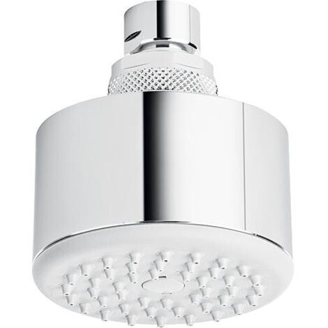 Pomme de douche Arda 1 diam. 75mm, 1 type de jet, ABS-plastique chrome, 5L/min
