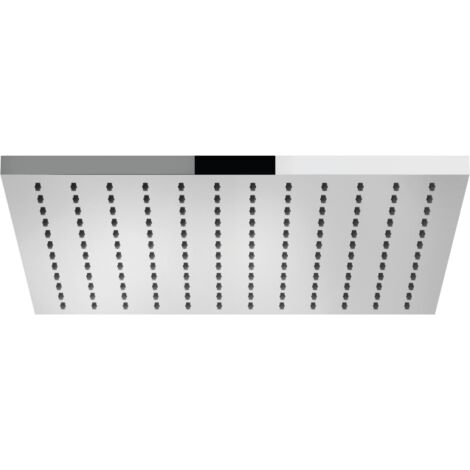 Pomme de douche avec articulation 30x30 cm Nobili AD139/109CR  Chromé - Acier inoxydable