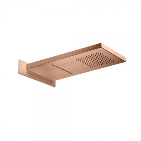 Pomme De Douche Encastree 55/26 Cm Carree Pluie+Cascade - PD38234P CRISTINA ONDYNA