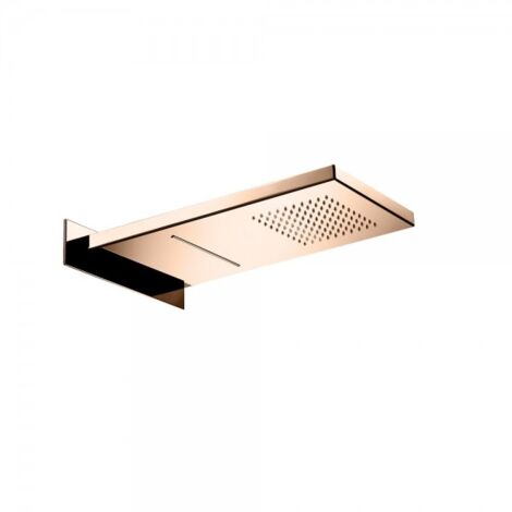 Pomme De Douche Encastree 55/26 Cm Carree Pluie+Cascade - PD38246P CRISTINA ONDYNA
