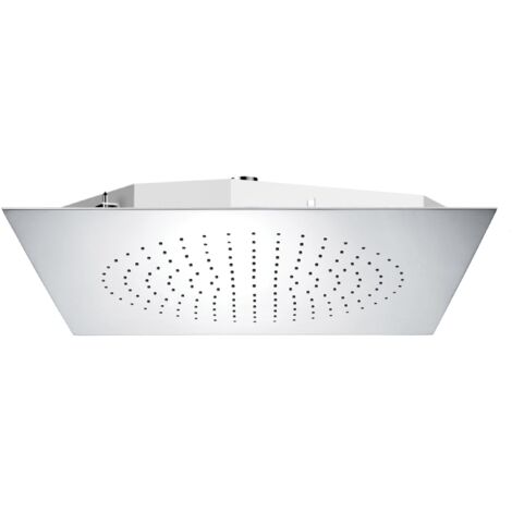 Pomme de douche encastrée carré