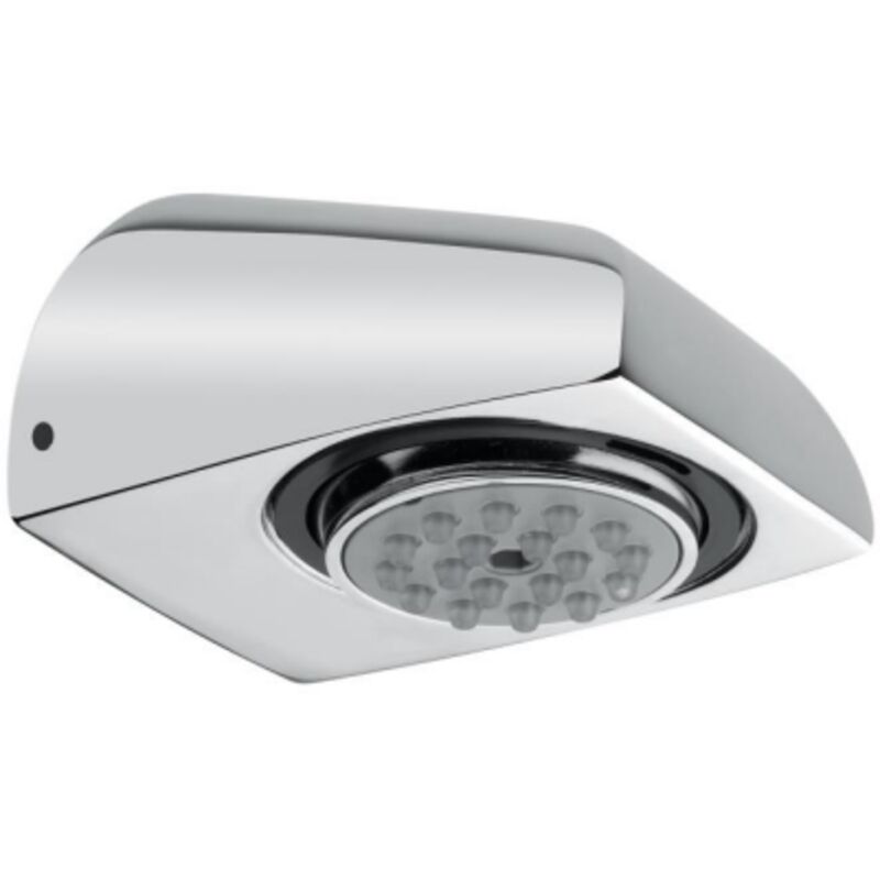 Pomme de douche anti-pandale. Diffuseur orientable anticalcaire Idral 09033/1 Chromé - Laiton
