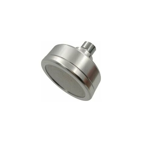 Pomme de douche fixe haute pression 8cm rond Acier inox Rechange de la douche Versailles