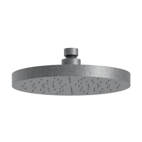 POMME DE DOUCHE LAITON RONDE D. 19 CM METAL BROSSE - CRISTINA ONDYNA PD01477