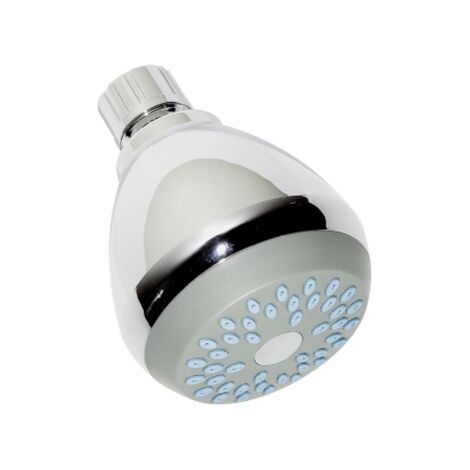 Pomme de douche Mod. 12611 jet unique 80 mm avec syste'me anticalcaire accessoires de douche