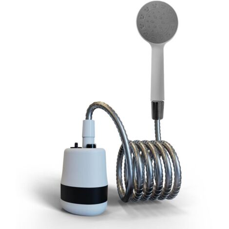 Pomme de douche –Pommeau de douche compact rechargeable par USB pour , le nettoyage des animaux, les voyages, le camping