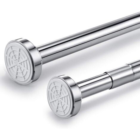 Pomme de douche ronde de 6 pouces avec rehausseur ultra mince en acier inoxydable