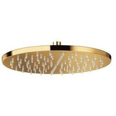 POMME DE DOUCHE RONDE DIAMETRE 30 LAITON DORE - CRISTINA ONDYNA PD55852