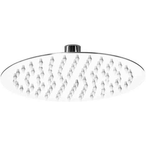 Pomme de douche ronde mince de 20 cm
