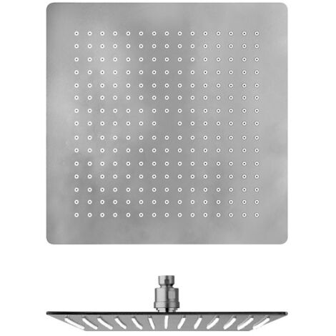 Pomme de douche sandwich inox carre d 25 cm anticalcaire - CRISTINA ONDYNA PD09877