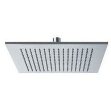 POMME DE DOUCHE SLIM LAITON CARRE 20 CM - CRISTINA ONDYNA SD20051