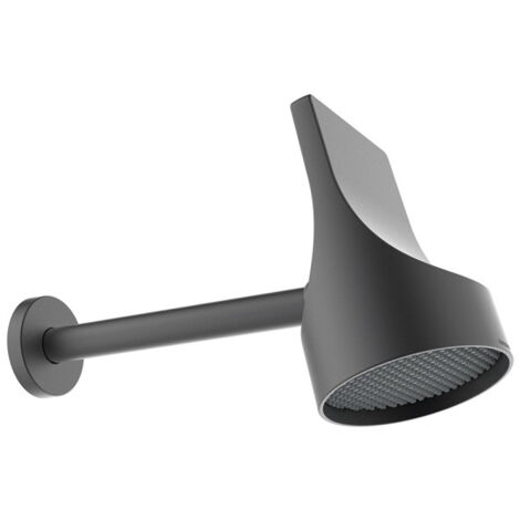 Pomme de douche spot avec bras Noir Mat Apice - CRISTINA ONDYNA PD10013