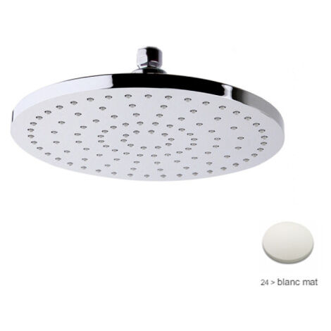 Pomme de douche THETA ABS Ø 30 cm WhiteMat - CRISTINA ONDYNA PD08624