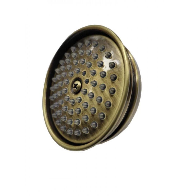 Pomme de douchette seule rétro bronze mat.