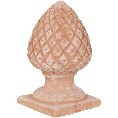 Pomme de pin toscane en terre cuite 100% Made in Italy entièrement faite à la main