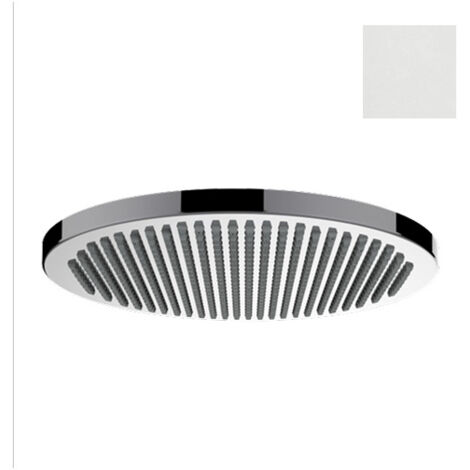 Pomme de tête ø 280 mm en ABS avec rotule et diffuseur blanc mat Apice - Bossini I00430045